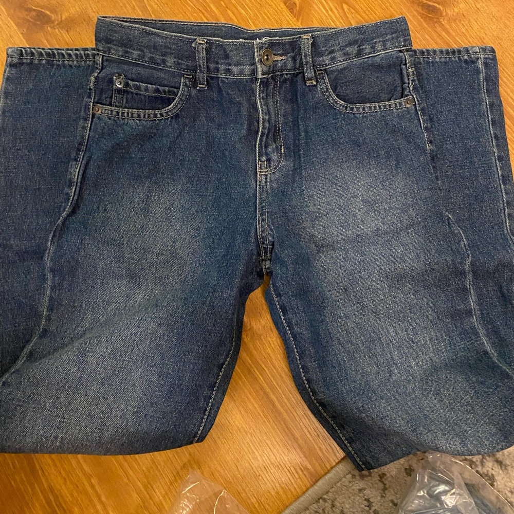 Indigo bootcut jeans size 16